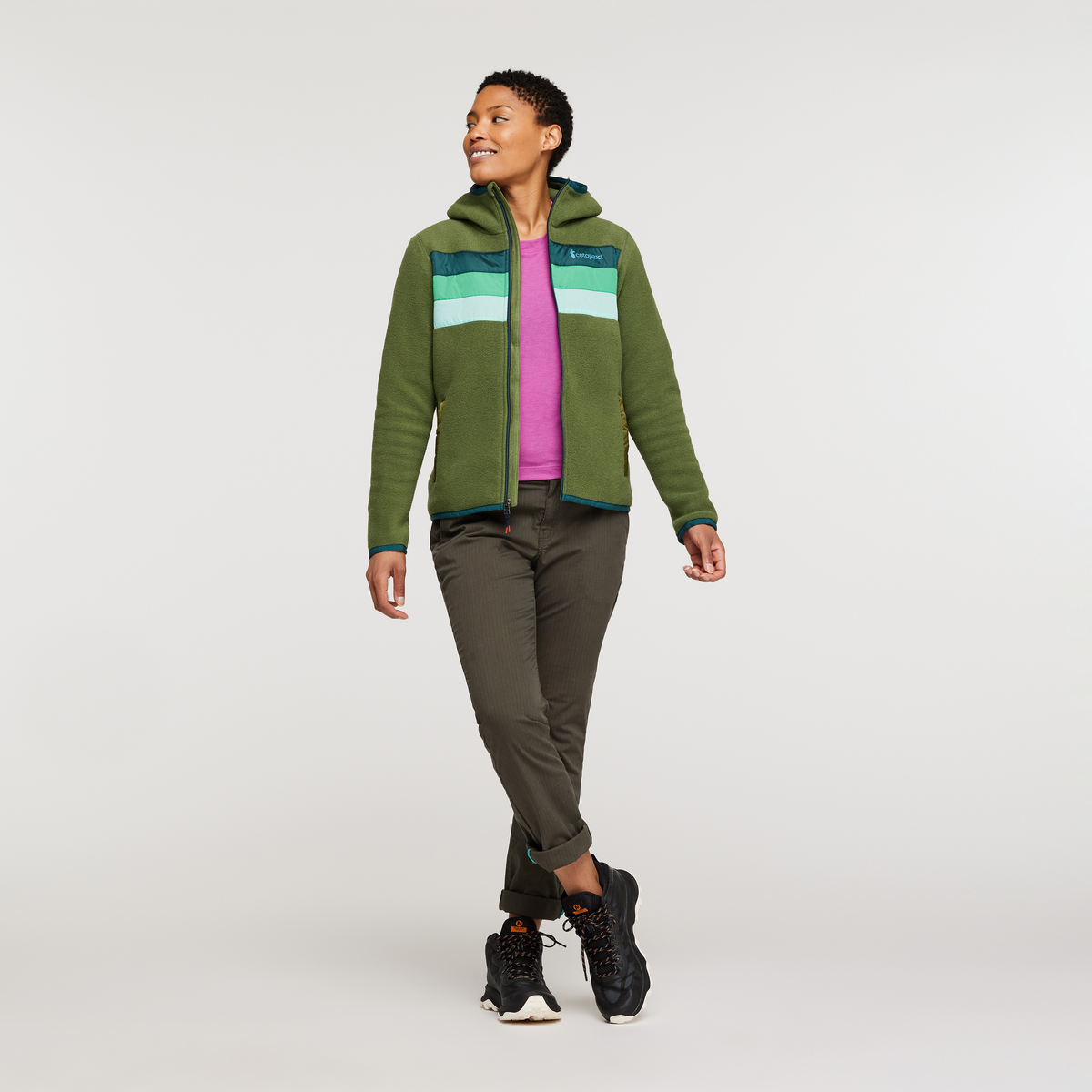 Teca Fleece Hooded Full-Zip Jacket - Women's - Image 16